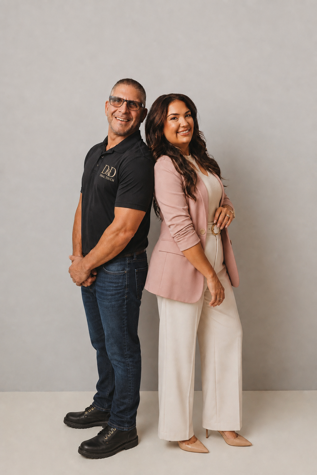 Eleni Dimitratos and Vincent Durante, founders of D&D Final Touch